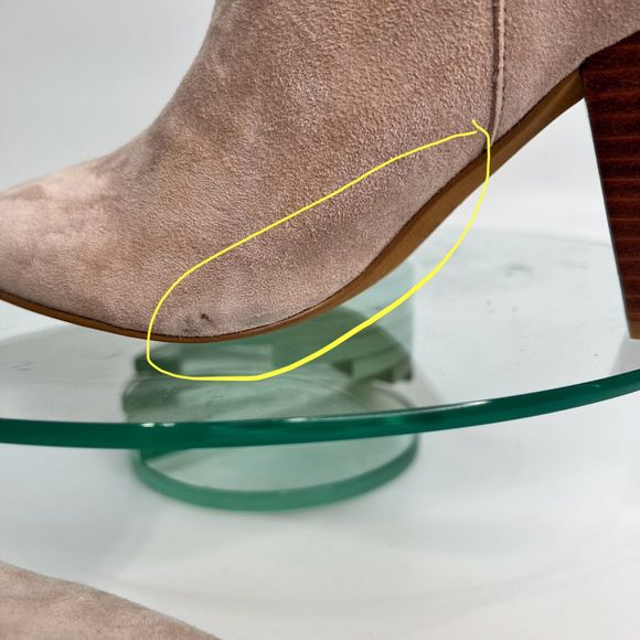 Treasure & Bond Scope Ankle Bootie 6.5 suede pointed toe - Picture 6 of 14